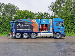 IVECO: X-Way als Saugbagger aufgebaut