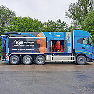 IVECO: X-Way als Saugbagger aufgebaut