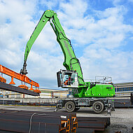 SENNEBOGEN: Stahlumschlag einfacher und effektiver machen