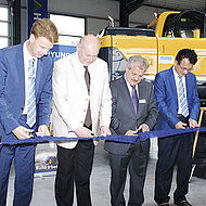 Exklusivh&auml;ndler er&ouml;ffnet neues Vertriebszentrum f&uuml;r Hyundai-Baumaschinen in Norddeutschland