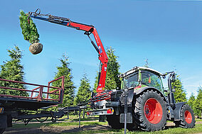 HSG Hydrauliksysteme: Wenn der Anbauladekran wechselbar ist