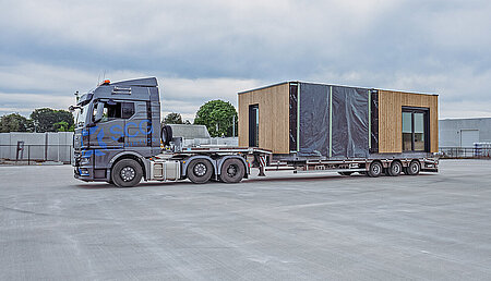 Unterwegs mit modularem Wohnraum