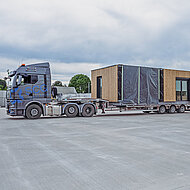 Unterwegs mit modularem Wohnraum