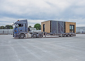 Unterwegs mit modularem Wohnraum