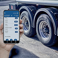 Elektrohydraulische BPW-Hilfslenkung bequem per App konfigurieren