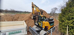 Hydrema überzeugt auch im GaLa-Bau