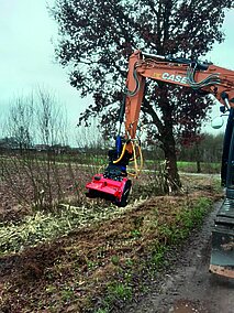 CNH: CX145D SR überzeugt im Forsteinsatz  bei Lohnunternehmer Josef Wehage aus Molbergen