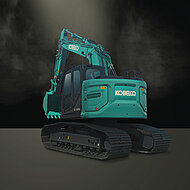Kobelco: Spezialmodell mit erh&ouml;hter Raupenl&auml;nge