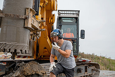 Klare Kommunikation trotz Baulärm