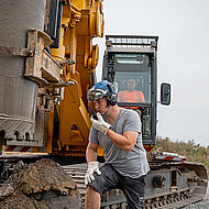 Klare Kommunikation trotz Baul&auml;rm