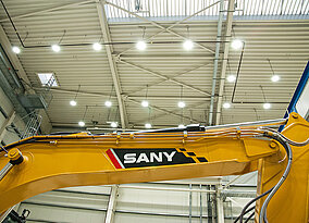 LED Technics Germany: Sany senkt mit LED-Umrüstung seine Stromkosten in Bedburg