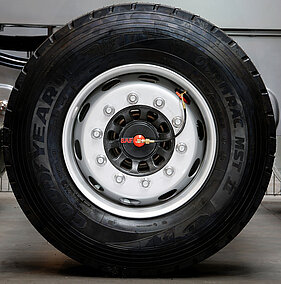 Intelligente Reifendruckkontrollsysteme auf der Nufam vorgestellt