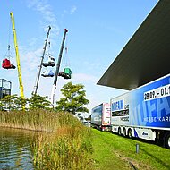 Nufam mit Doppelschirmherrschaft