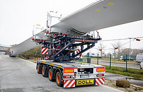 DOLL Fahrzeugbau: Flexible Lösungen für den anspruchsvollen Windflügeltransport