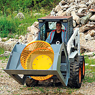 Hartl: Neuer Siebl&ouml;ffel f&uuml;r  Radlader und Traktoren