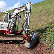 Schnell und pr&auml;zise im Gartenbau
