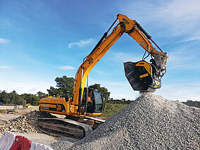 MB Crusher: Wenn die Baustelle zu einem lokalen Recycling-Zentrum wird