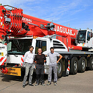 Kranunternehmen JAGULAK erweitert Flotte um einen DEMAG&reg; AC 250-5