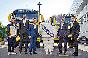 Pneus für MAN ProfiDrive – Michelin wird globaler Reifenpartner