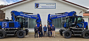 RS-Tiefbau setzt auf zwei Hydrema-Bagger