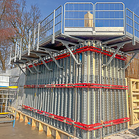 »Primax«-Schalung für Schulerweiterung eingesetzt