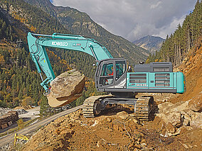 Kobelco: Breit aufgestellt im Gesteinsabbau