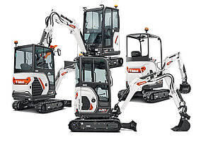 »Wir revolutionieren das Bauwesen mit neuen 1- bis 2-t-Minibaggern«