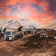 Zeppelin: Schlagzahl in der Erdbewegung