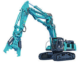 Neuer Abbruchbagger setzt auf Kraft und Langlebigkeit