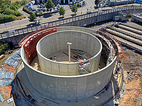 Rundschalung mit stufenlosem Verstellbereich