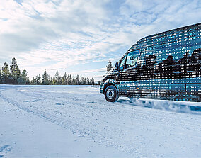Mercedes-Benz: Nächste eSprinter-Generation besteht den Kältetest im Norden