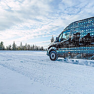 Mercedes-Benz: N&auml;chste eSprinter-Generation besteht den K&auml;ltetest im Norden