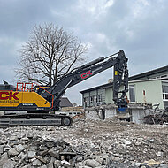 Robuste Maschinentechnik f&uuml;r Abbruch-Projekt