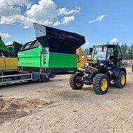LEDERER Siebtechnik: Frei nach Aschenputtel! Die guten ins T&ouml;pfchen, die schlechten ins Kr&ouml;pfchen. 
