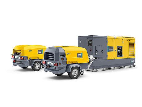 Atlas Copco: Vom Wechsel auf mobile elektrische Kompressoren profitieren