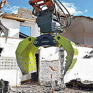 Mit neuen Mehrzweckgreifern auf der Mawev