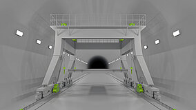 Tunnelbaustellen effizienter machen mit »Tecdos«