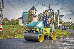 Ammann Verdichtung: Leichter walzen mit dem Knick