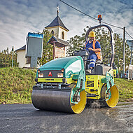 Ammann Verdichtung: Leichter walzen mit dem Knick