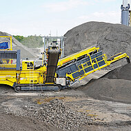 Keestrack C6e bei Famenne Enrob&eacute;s: