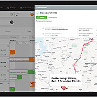 Echtzeit-Streckenerfassung in SAM integriert