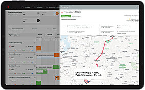 Echtzeit-Streckenerfassung in SAM integriert