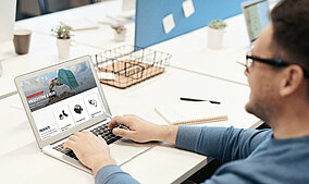 Erweitertes Serviceangebot und neues Design: Relaunch des E-Shops