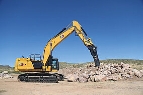 Zeppelin Baumaschinen: Neue Hämmer für schweren Abbruch und die Gewinnung