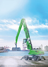 SENNEBOGEN: Ersten Umschlagbagger der G-Serie vorgestellt 