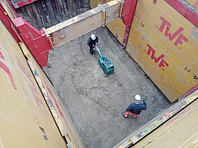 TWF Tiefbautechnik: Grabenverbau für neuen Lebensmittelmarkt