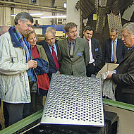 Blechspezialist feiert Jubil&auml;um: 125 Jahre Lochbleche