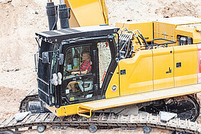 Abbrucharbeiten: Saubere Luft in Fahrerkabine