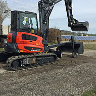 RS Baumaschinen: Anbauger&auml;te erweitern die vielf&auml;ltigen Einsatzfelder des kleinen Eurocomach