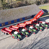 Krampe: Sechs Krampe-Wannenkipper f&uuml;r Kramer GaLaBau in Waltrop